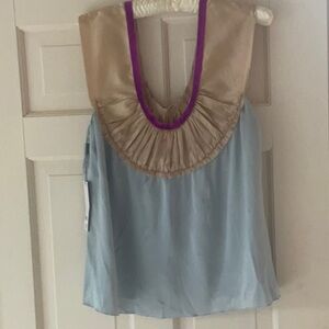 Philosophy di Alberta Ferretti silk top